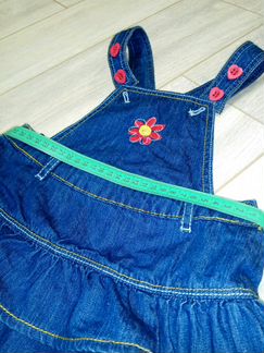 Сарафан джинсовый Sela, р.86-92