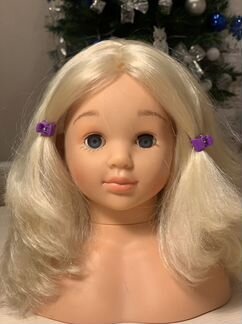 Манекен голова для причесок и косметики