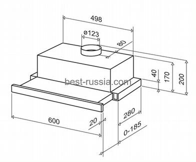 Вытяжка best es 414