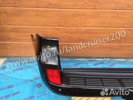 Задний бампер Land Cruiser 200 07-12