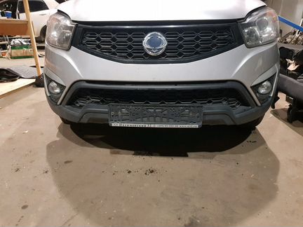 Бампер передний Ссанг Енг Актион нью с 13- н.в