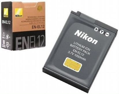 Аккумулятор Nikon EN-EL12 новый в упаковке (Bipo)
