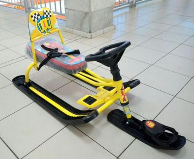 Снегокат Тимка спорт 4-1 со спинкой