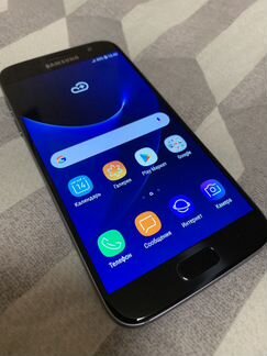 Samsung Galaxy S7 + карта памяти 128gb и 2 чехла