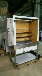 Аппарат куры гриль на углах