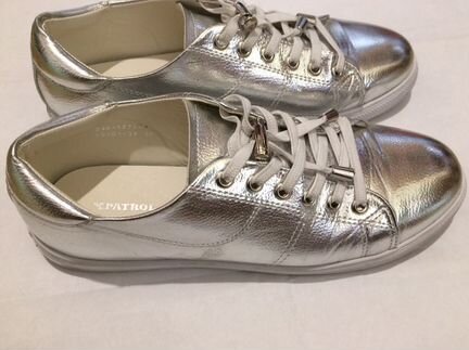 Серебристые Кеды