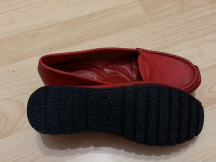 Мокасины детские нат кожа новые