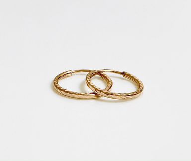 Золотые серьги