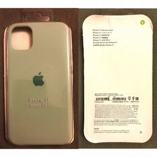 Мятный чехол iPhone 11 (Silicone case)