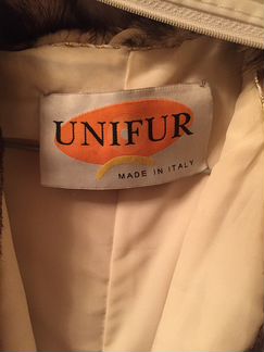 Норковая шуба unifur италия