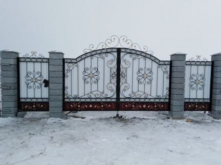Изготовление оградок, заборов, ворот