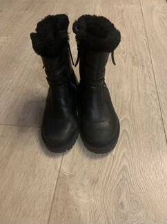 Сапоги Zara 27 кожаные