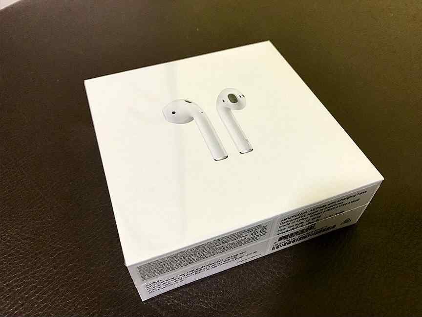 Airpods фото коробки