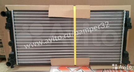 Радиатор охлаждения двигателя фольксваген поло