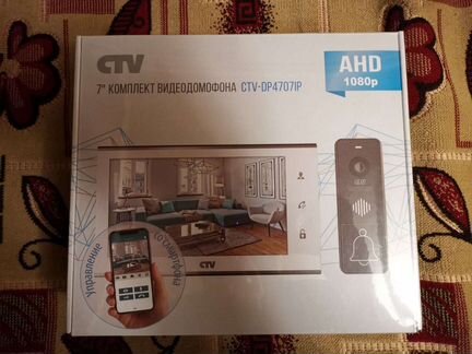 Комплект Wi-Fi видеодомофона CTV DP4707-IP