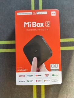 Новая тв-приставка Xiaomi Mi Box S Global Black