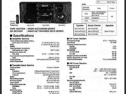 Схема panasonic sa ch73