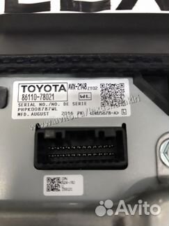 Дисплей Lехus NX 200t