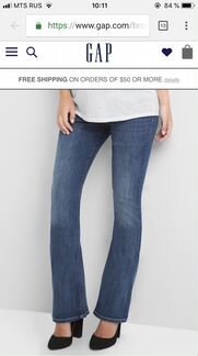 Джинсы для беременных gap, 26 р-р