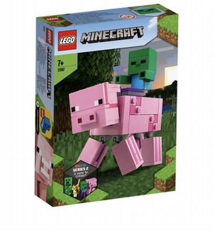 Лего 21157 Большие фигурки Minecraft