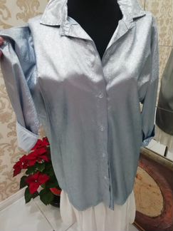 Новая рубашка вискоза Италия 48