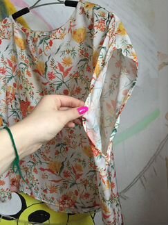 Блузка свободная mango