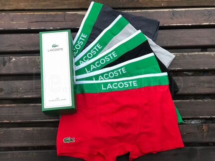 Трусы lacoste в фирменной коробке