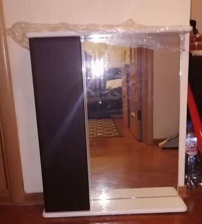 Шкаф с зеркалом для ванной комнаты (новый, в короб