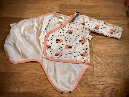 Боди с длинным рукавом mothercare 68см