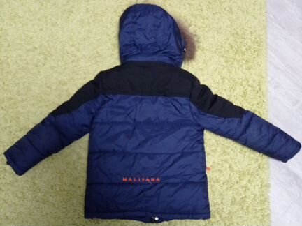 Куртка зимняя 116 мальчик