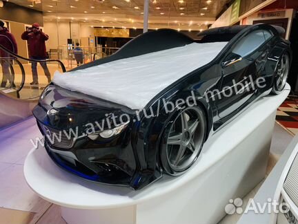 Кровать-машина EVO Мазда черный