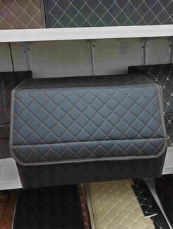 Кофр в багажник из экокожи на липучке