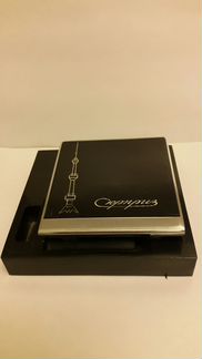 Набор сигаретница и ручка перьевая, СССР