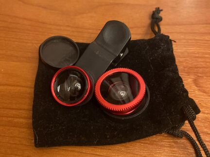 Линзы для телефона fisheye