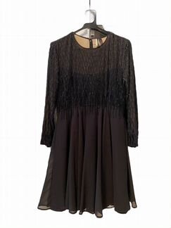 Платье черное topshop Unique вечернее