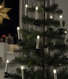 Гирлянда свечи Строла Икеа