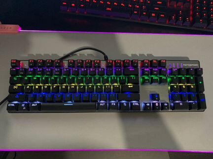 Механическая клавиатура Motospeed CK104 Red switch