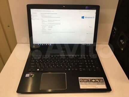 Ноутбук Acer. aspire E5-575G-55J7
