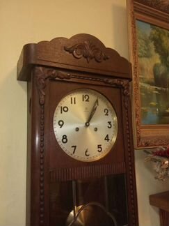 Старинные немецкие часы с боем