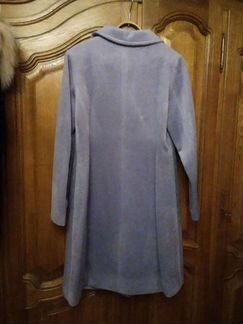 Пальто шерсть велюр новое La Reine Blanche