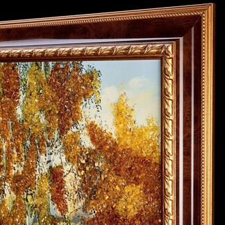 Картина янтарная 