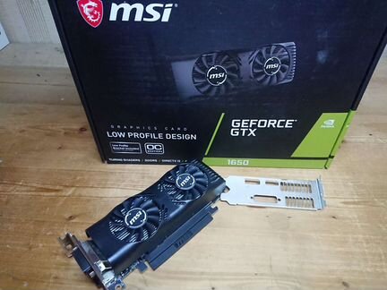 MSI geforce gtx 1650 4GT LP OC
