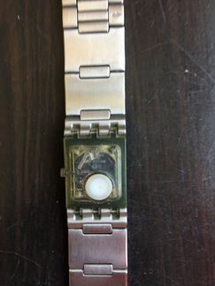 Часы Swatch металлический браслет