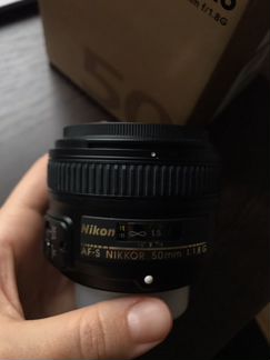 Объектив Nikkor 50 mm 1.8 af-s