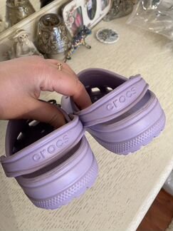 Новые Crocs для девочки р J1 на наш 31-32