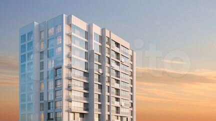 3-к квартира, 98.3 м², 5/16 эт.