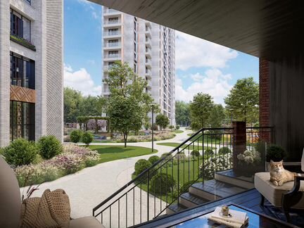 2-к квартира, 67 м², 2/21 эт.