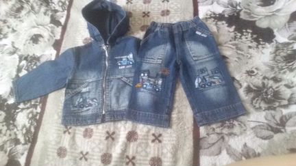 Джинсовый костюм