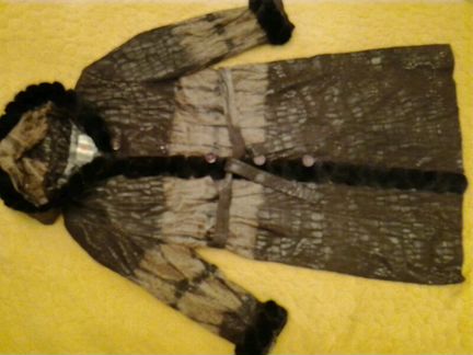 Пальто-плащ. Новое