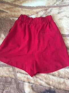 Шорты с завышенной талией